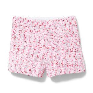 Janie and Jack Pink Speckles Bouclé Short, 4 - NWT